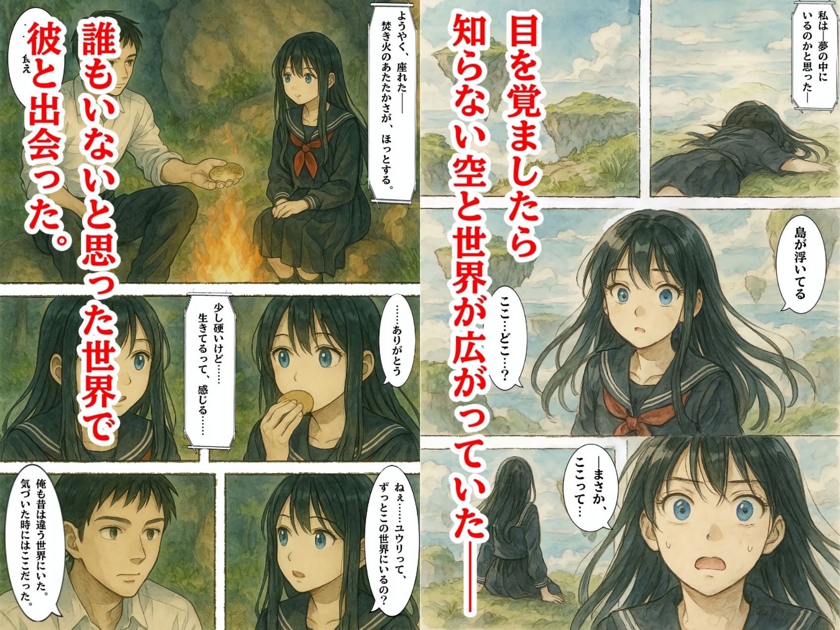 サンプル画像1:この世界で君を汚すことだけが許された(-だるまん-) [d_605355]