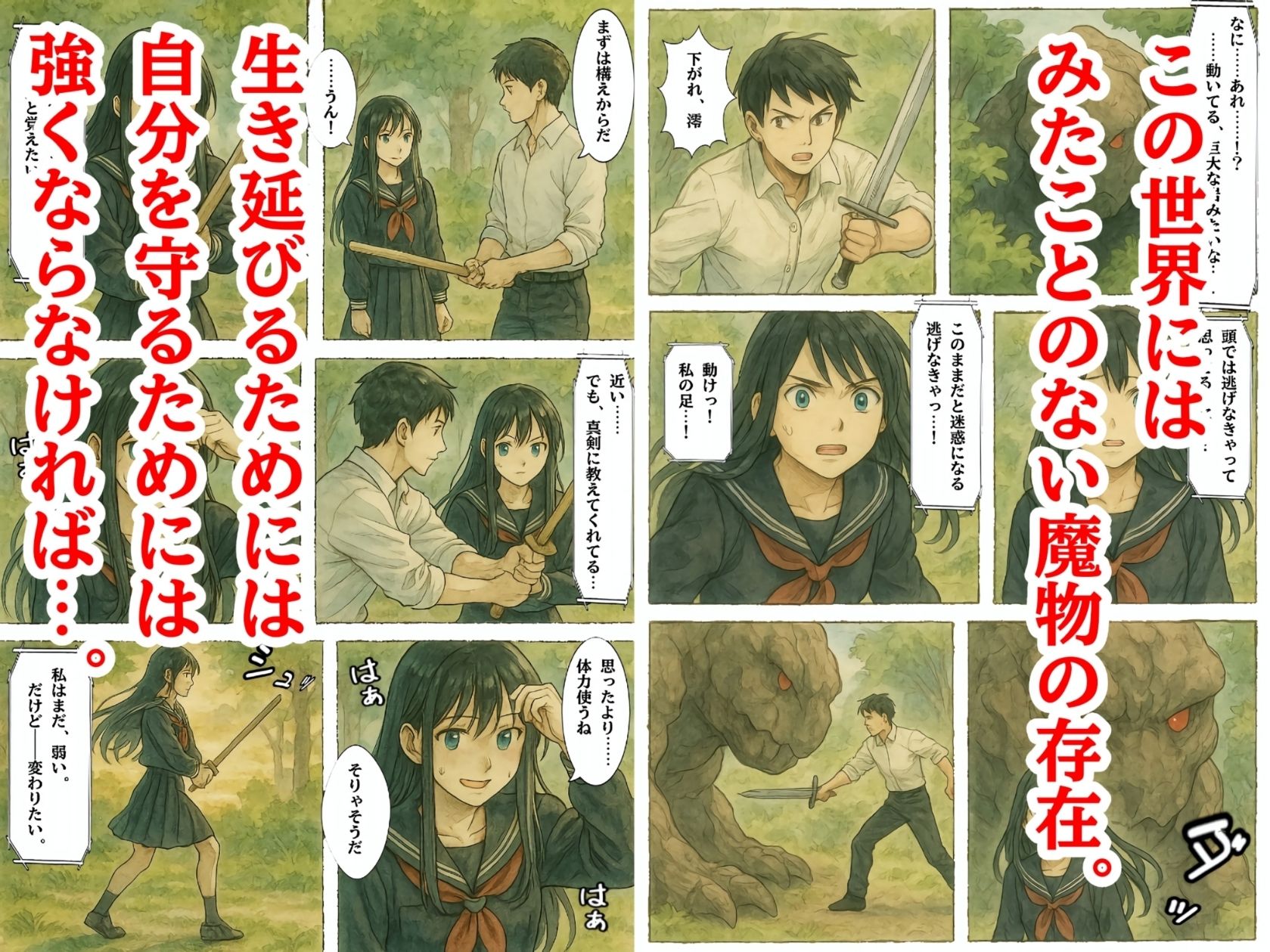 サンプル画像2:この世界で君を汚すことだけが許された(-だるまん-) [d_605355]