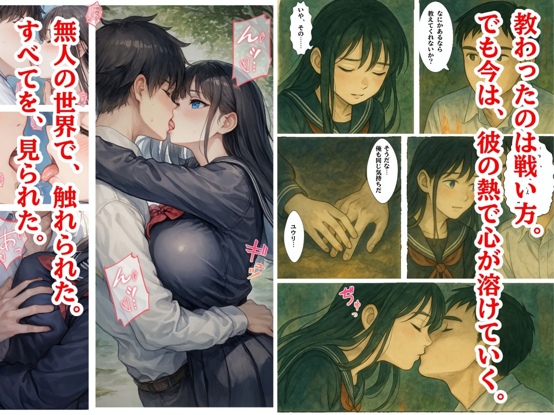 サンプル画像3:この世界で君を汚すことだけが許された(-だるまん-) [d_605355]