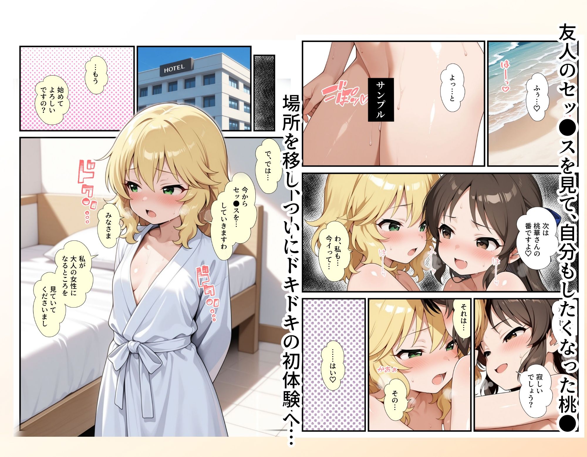 同僚のセッ●スを見て発情したアイドルが初体験したら気持ちよすぎてハマっちゃったお話 画像7