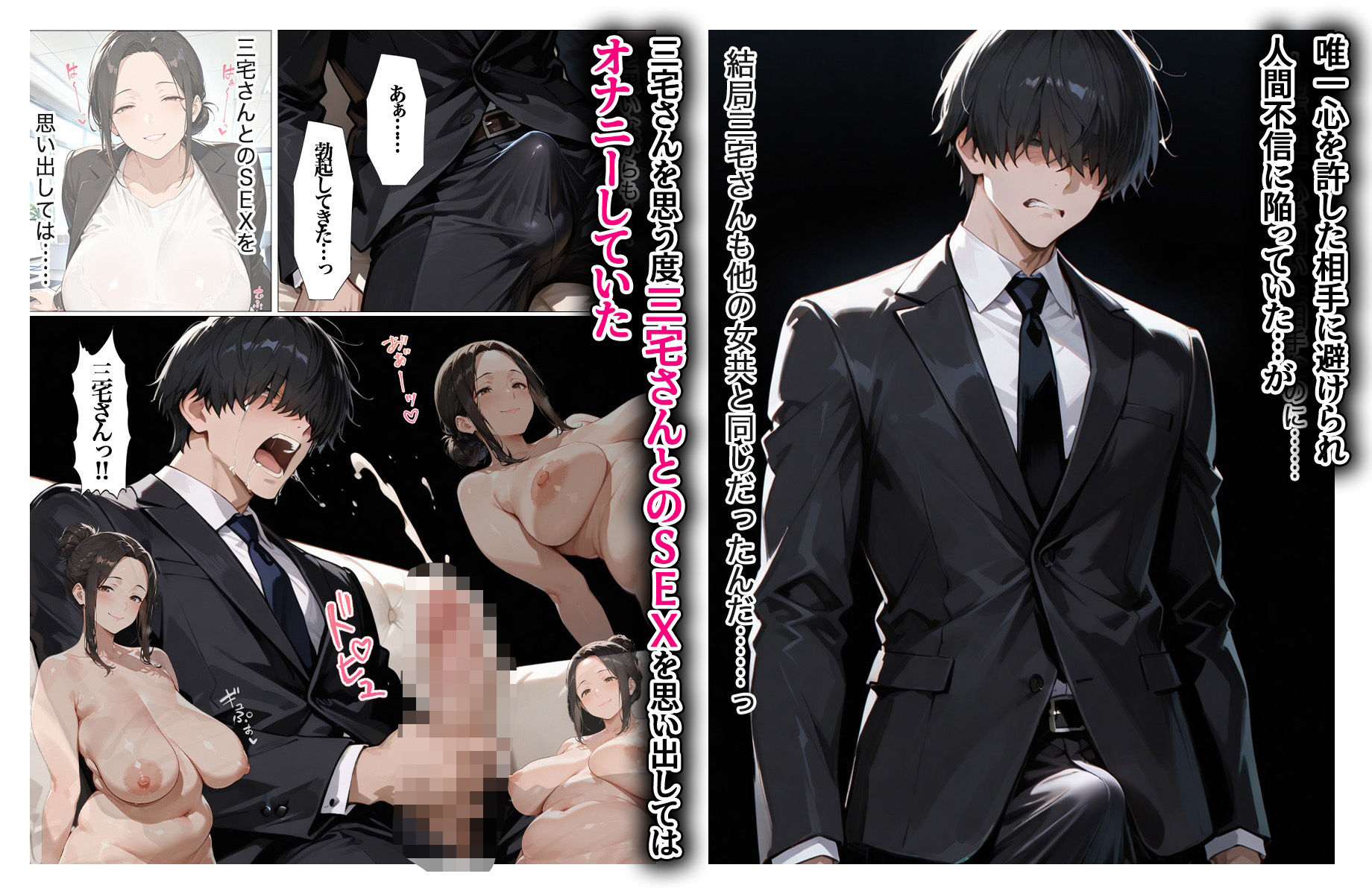 むちむち爆乳パート主婦とイチャラブあまあま種付けSEX 画像2