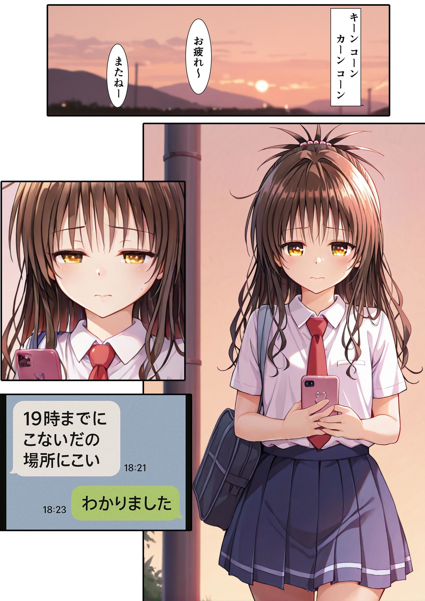 サンプル画像1:みかん食う3(たんさん) [d_605656]