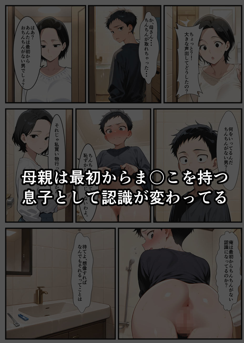 サンプル画像3:なんでも剃れるカミソリで TSF現実改変(TSF作品_yny) [d_606427]