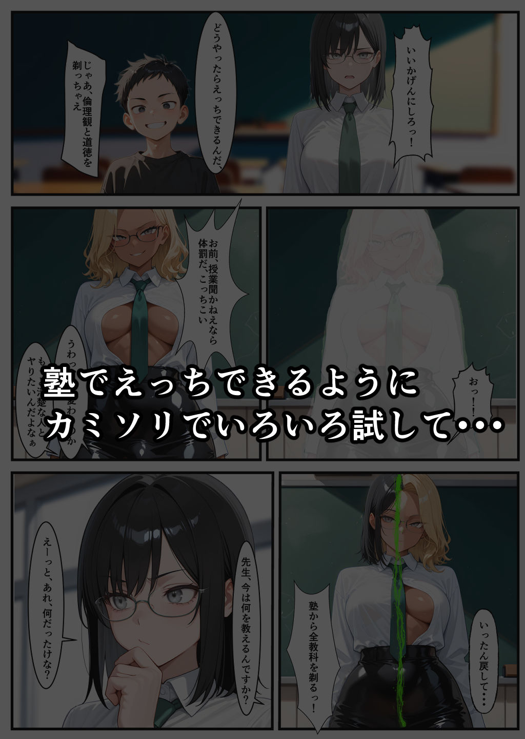 なんでも剃れるカミソリで TSF現実改変7
