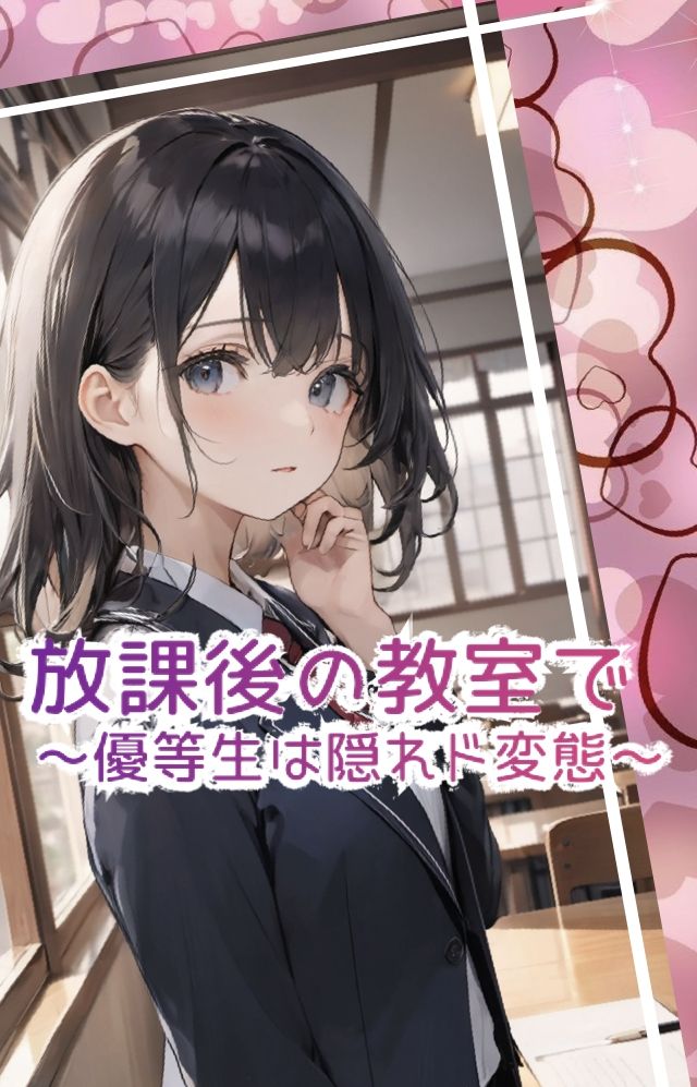 放課後の教室で 〜優等生は隠れド変態 〜 画像1