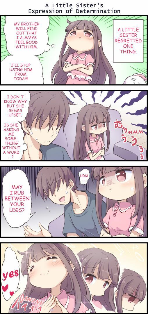 サンプル画像3:A Little Sister Who Tries to Be Sneaky About   Using Her Big Brother to Masturbate 3(トリの巣) [d_606827]