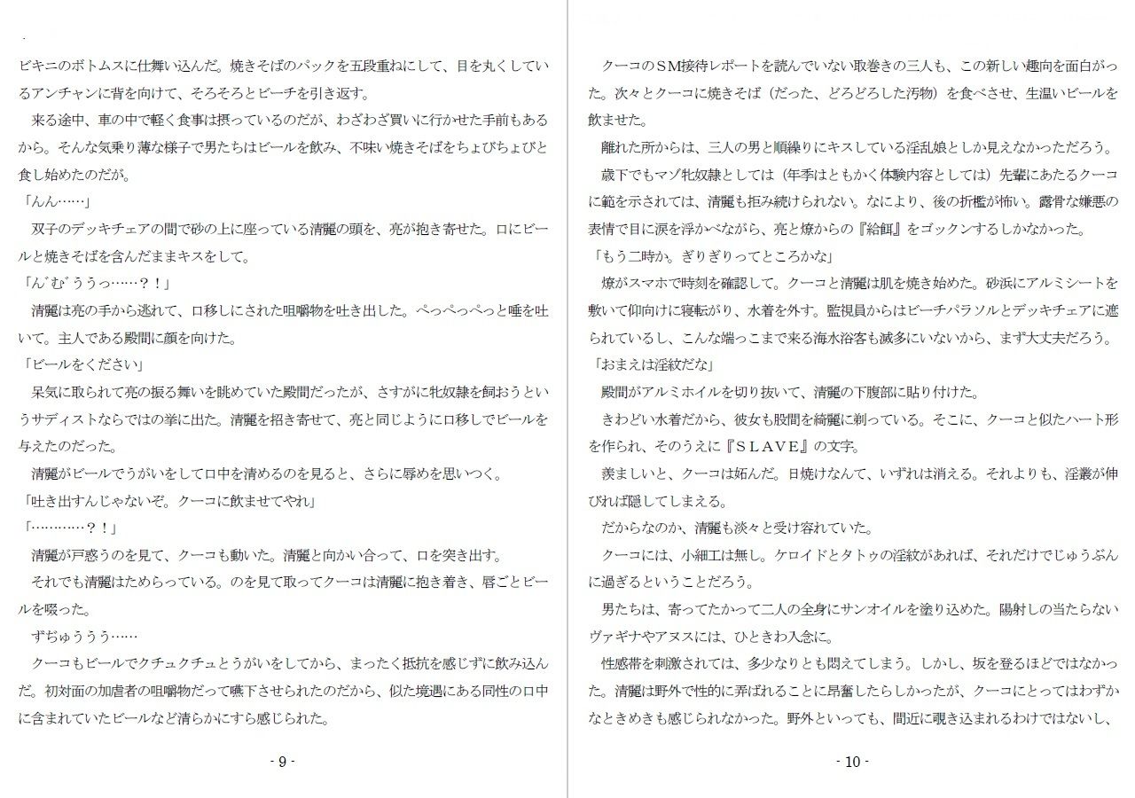 サンプル画像3:800万円のDVR:3惨虐搾取編(SMX工房) [d_607611]