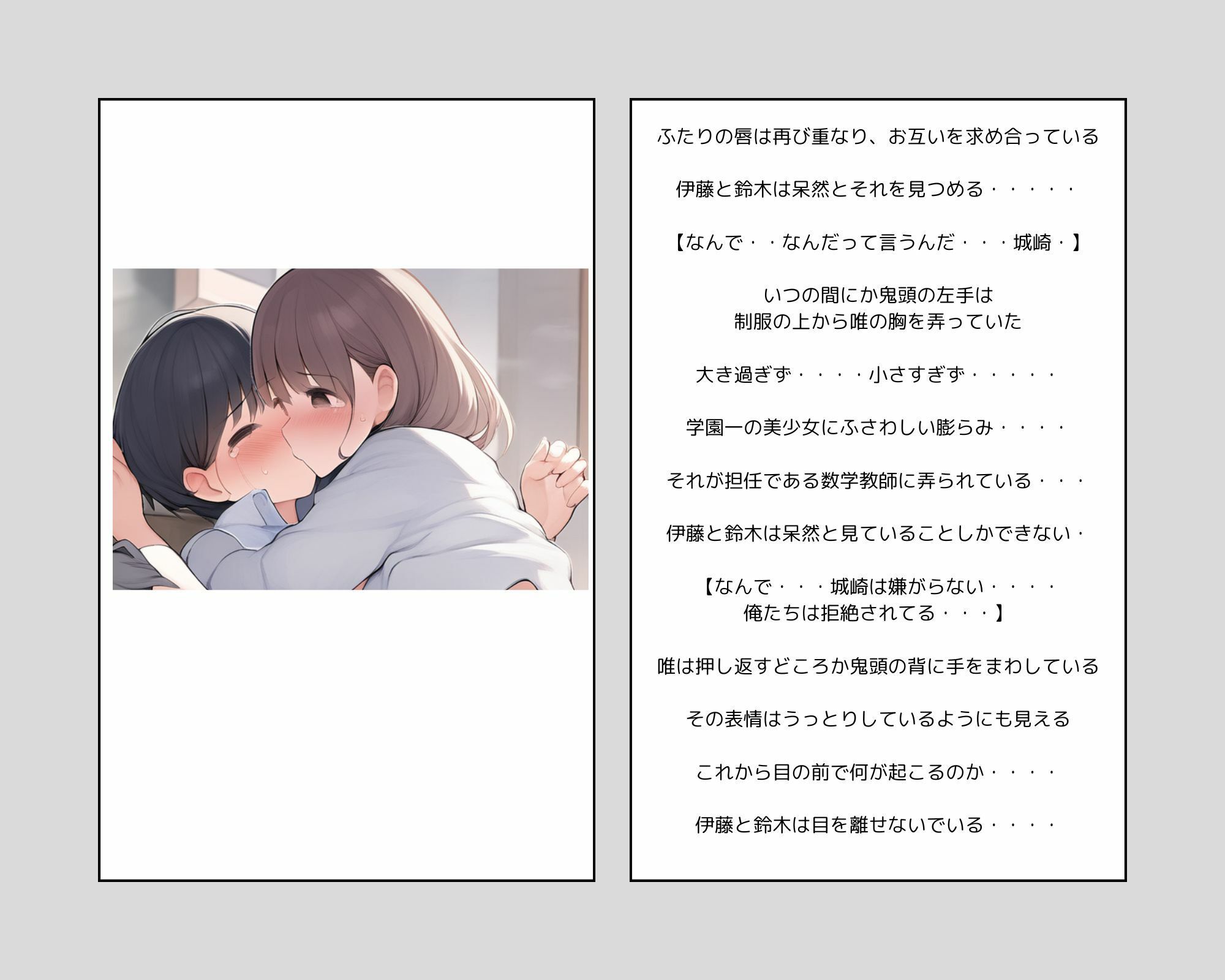 彼女の犯●れているところを見ていたい 僕らの学園アイドルの美少女が クラス担任にNTRされちゃう件 1 画像9