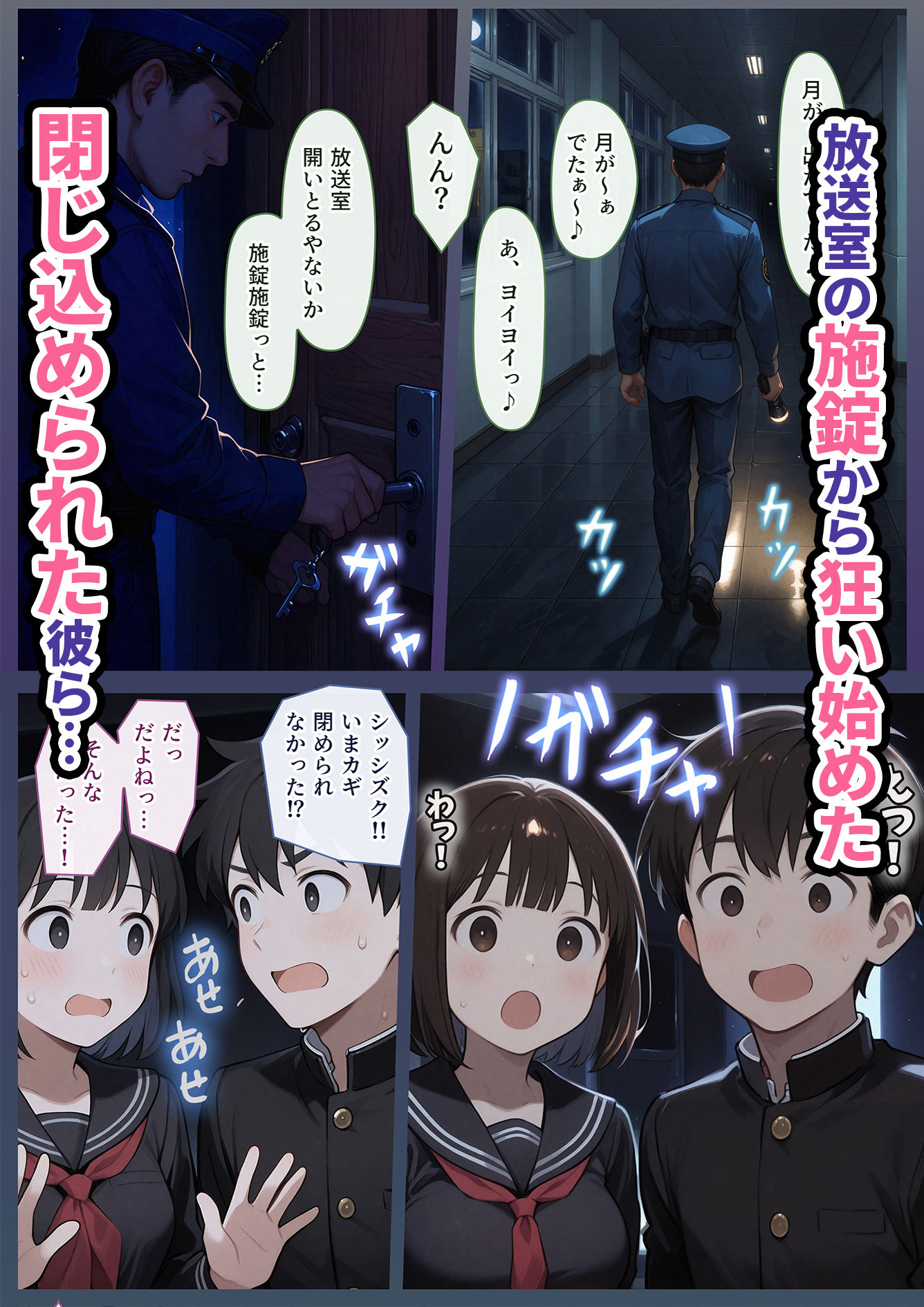 サンプル画像2:放送事故(にゃぷそでぃ) [d_607692]