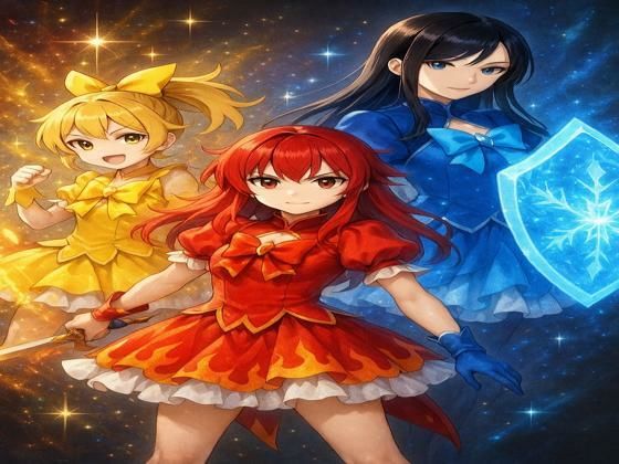 星奏姫トリニティ・レイ  堕ちる戦士たち