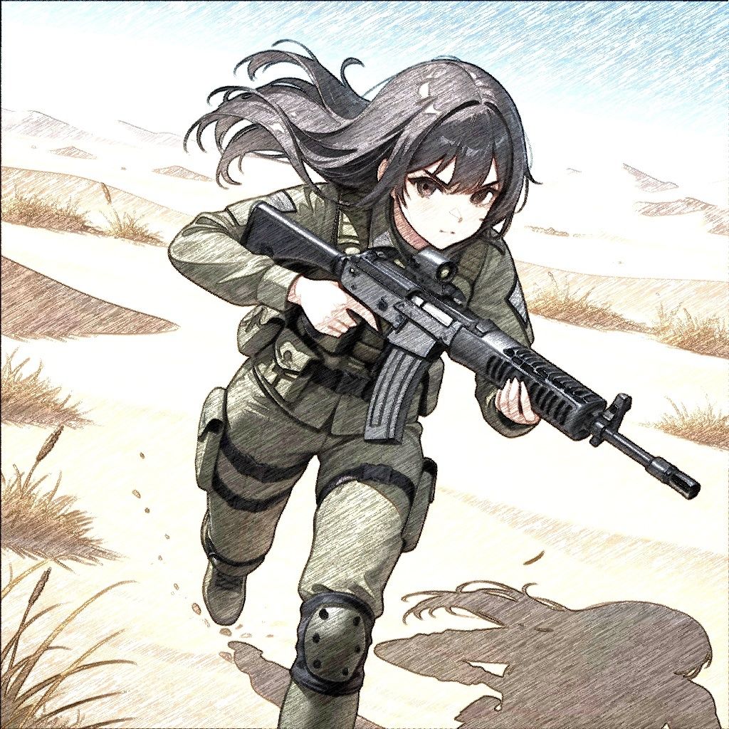 女性自衛官たたかう3の続  パートナーは金髪の美少年のサンプル画像3