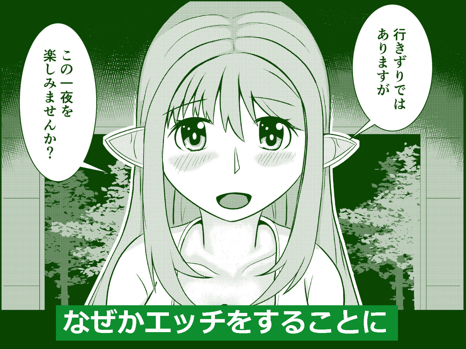 サンプル画像3:エルフの伝承〜エッチな彼女の夢の叶え方〜(キエテクボクラ) [d_607855]