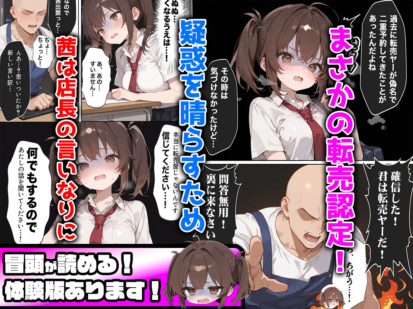 サンプル画像5:ゲームを予約しただけなのに転売屋に間違えられた話(aiもみむ出版) [d_607975]