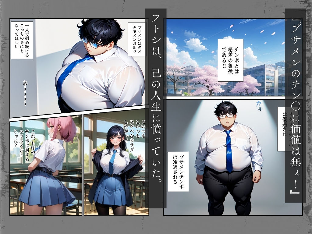 サンプル画像2:ブサメン孕ませ出産法_FILE01:折本エリカ〜無責任中出し婚前交渉〜(イカ弾) [d_609396]