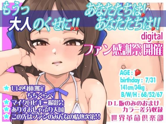 もうっ大人のくせに!!あなたたちは!あなたたちは!!