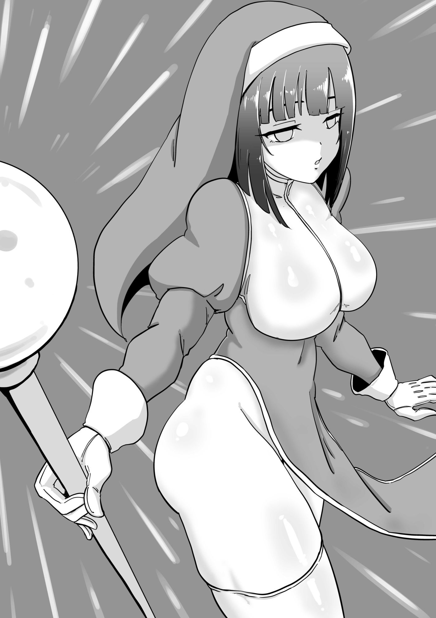 サンプル画像2:無表情シスター ゴブリン共に○される(K0×4W) [d_610339]