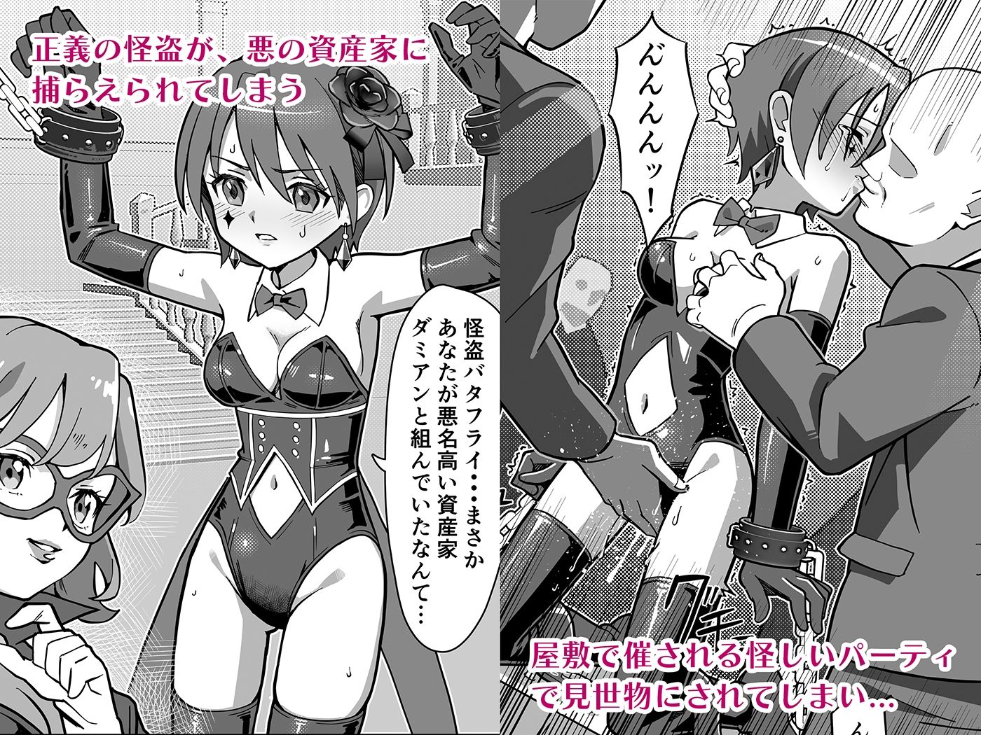 サンプル画像1:幻影怪盗ルノワール(かくなる上田) [d_610475]