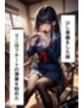 巨乳同級生に黒タイツで足コキしてもらった話