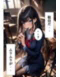 巨乳同級生に黒タイツで足コキしてもらった話