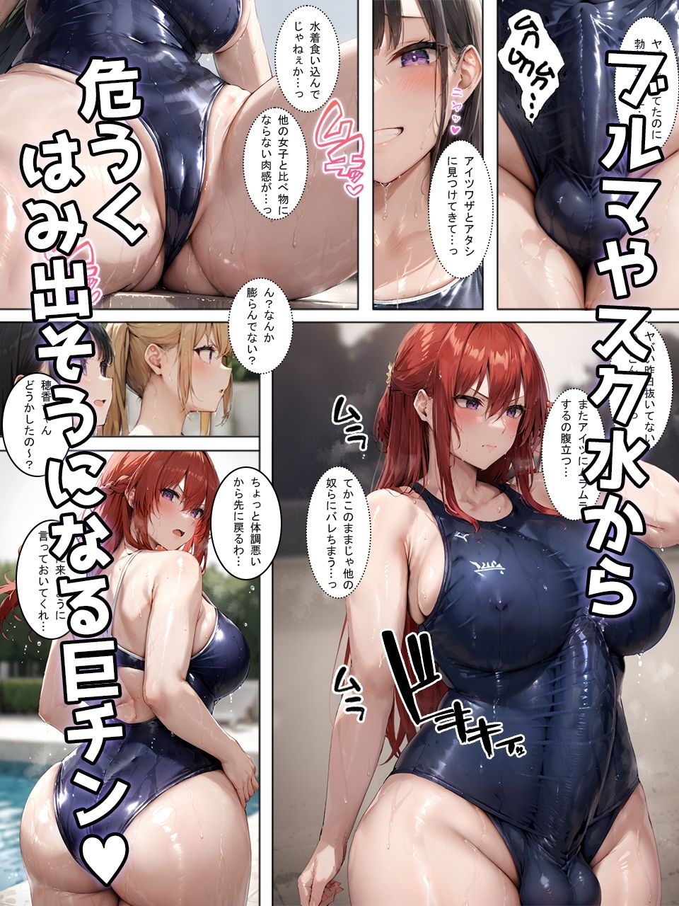 サンプル画像3:転校生はフタナリJK(翡翠櫻) [d_610930]