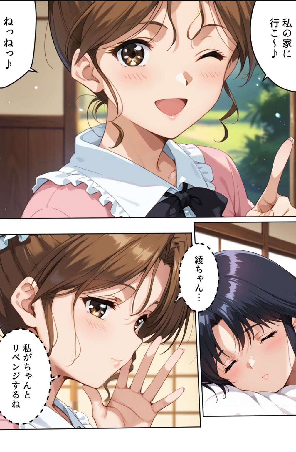 サンプル画像3:脱衣麻雀で勝負してもらっていいですか？Vol.14（スーパーリ〇ル麻雀）319枚(ちっぱいですがなにか) [d_611558]