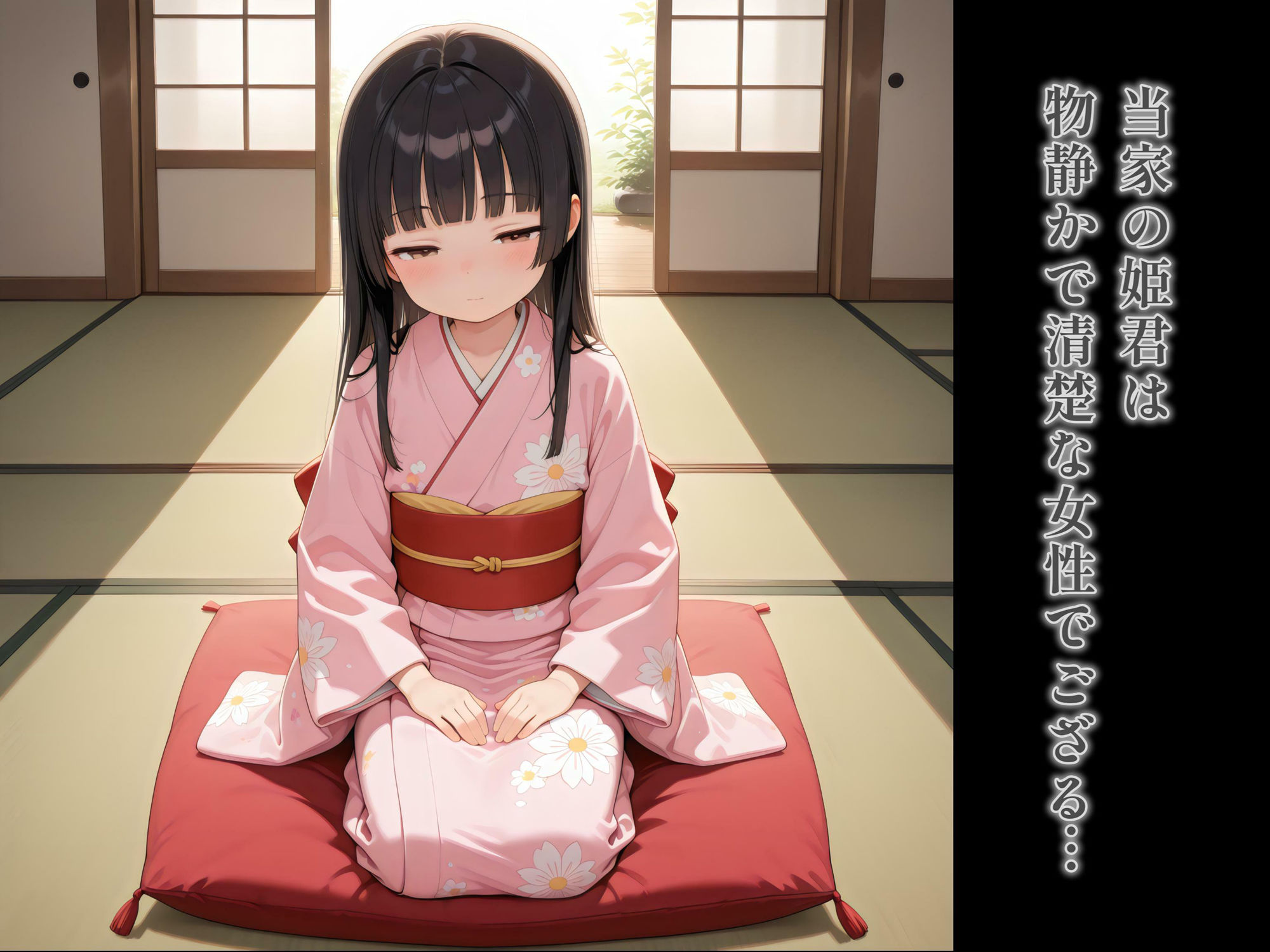 サンプル画像2:姫様の痴態  アヘ顔オホ声(一本すじ) [d_611736]