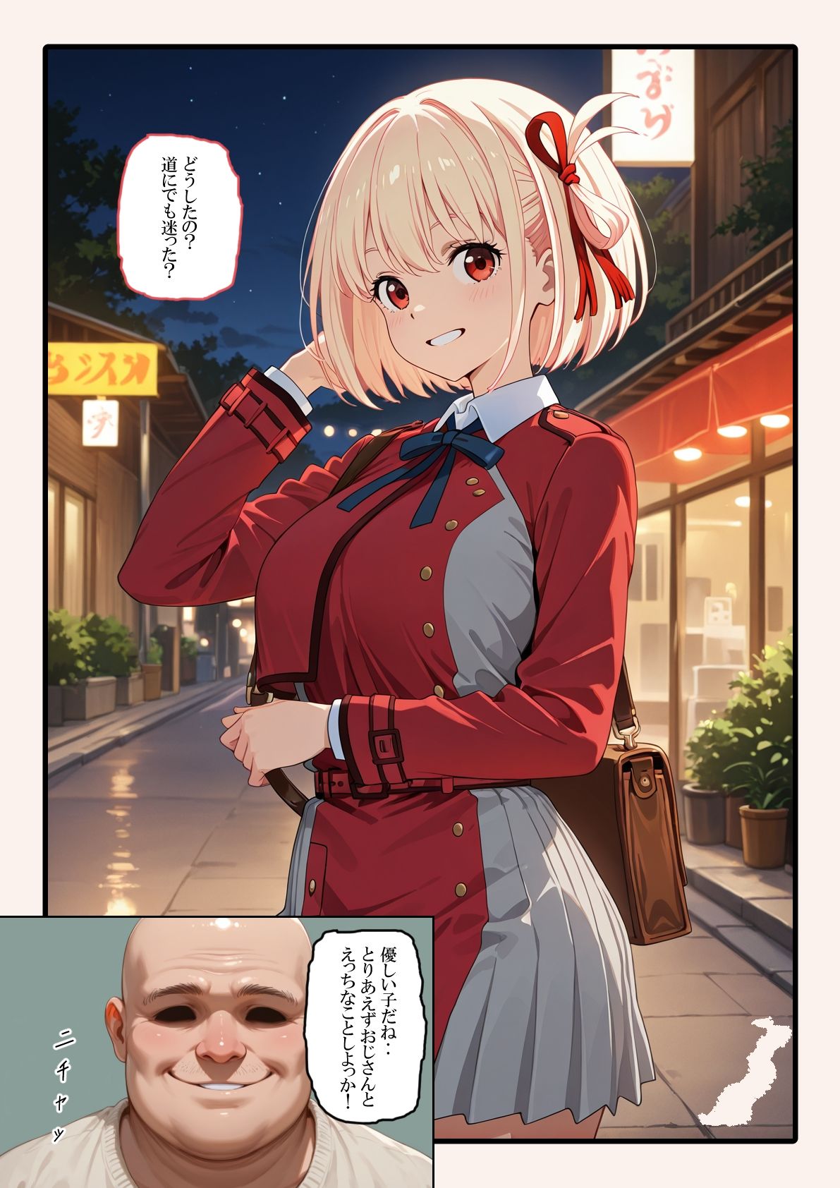 サンプル画像1:催●おじさんに喫茶リコリ●が狙われました。(薬舐太郎) [d_612150]