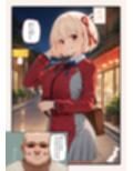 催●おじさんに喫茶リコリ●が狙われました。
