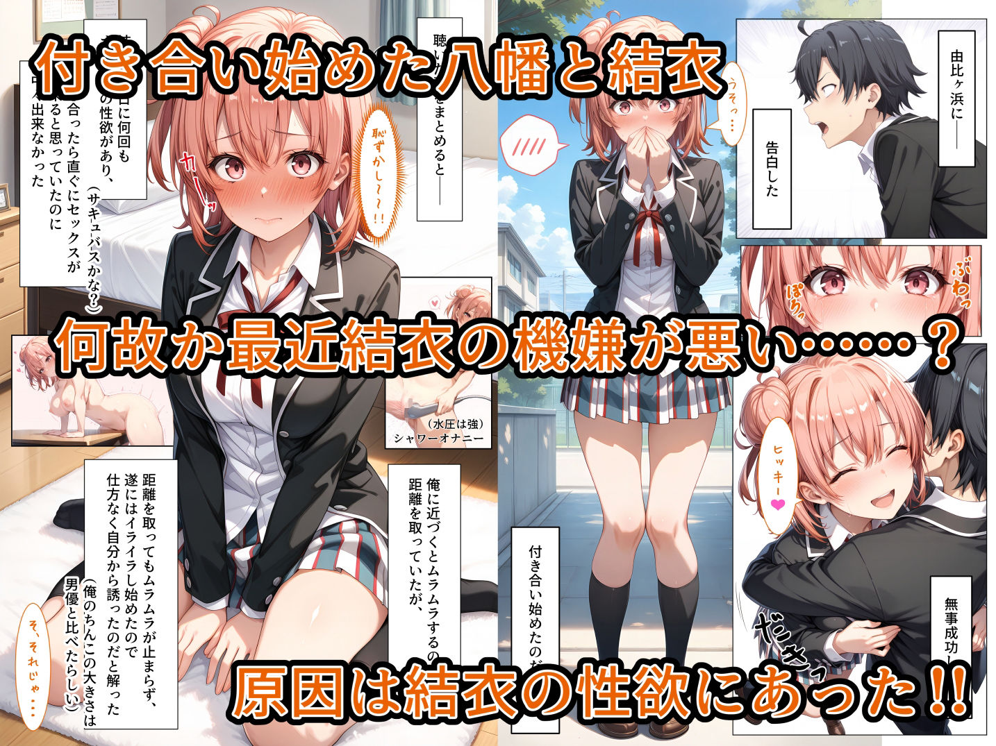 サンプル画像1:やはり俺の性春ラブハメはまちがっている。-ゆい-(らびゅ堂) [d_612675]