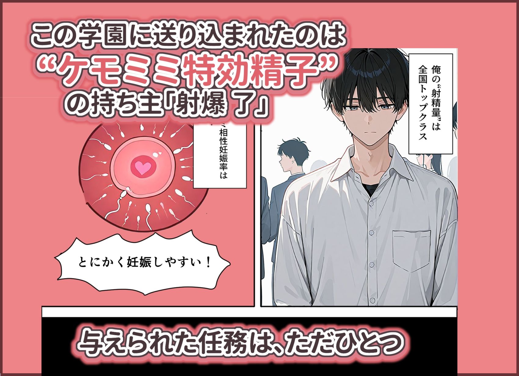 サンプル画像3:孕ませなきゃ出られないケモミミ強●受精学園(ぱんこ) [d_612943]