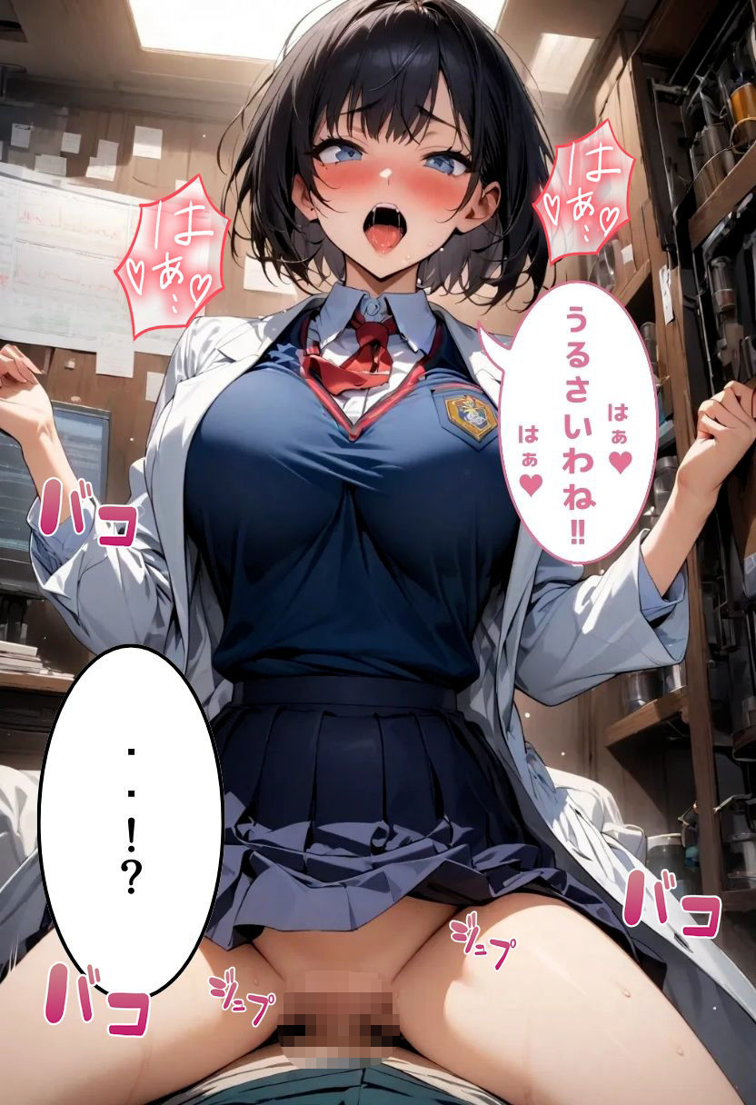 爆乳科学部とえっちな実験 画像8