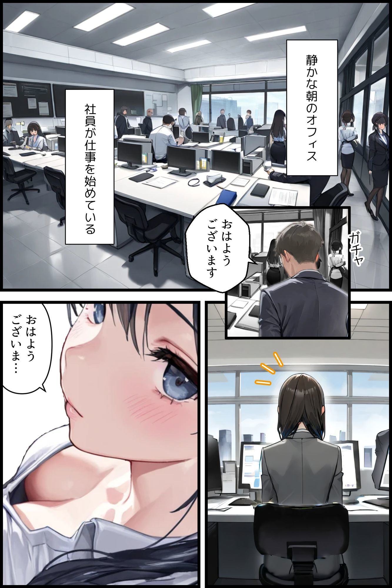 サンプル画像1:スマホ催●アプリで、社内のカーストが逆転した件。第1話(フォーチュンヒル) [d_614214]