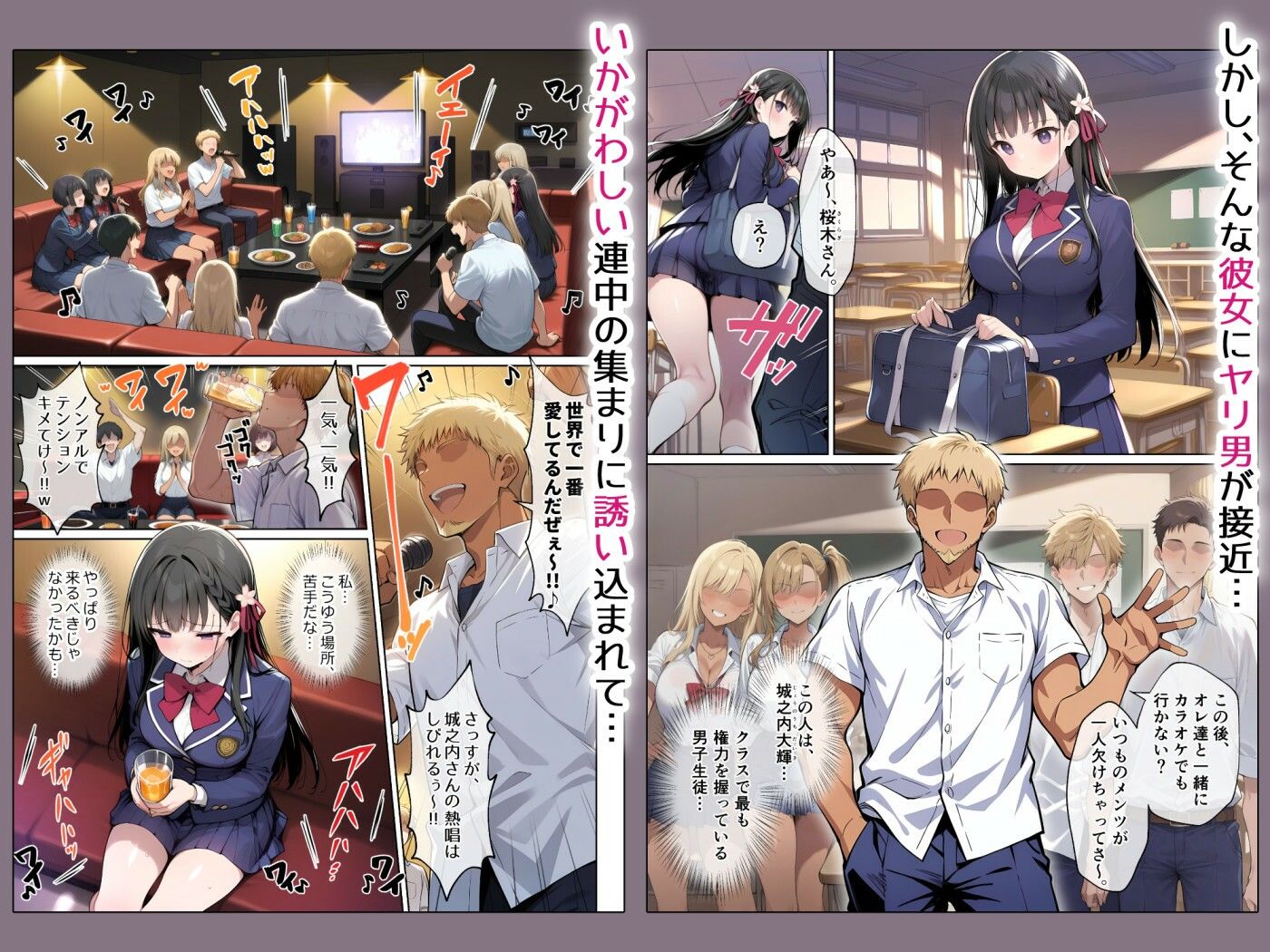 サンプル画像2:僕の知らない間に最愛の彼女がヤリ男の肉穴に成り果てていた(塩田製作所) [d_615239]