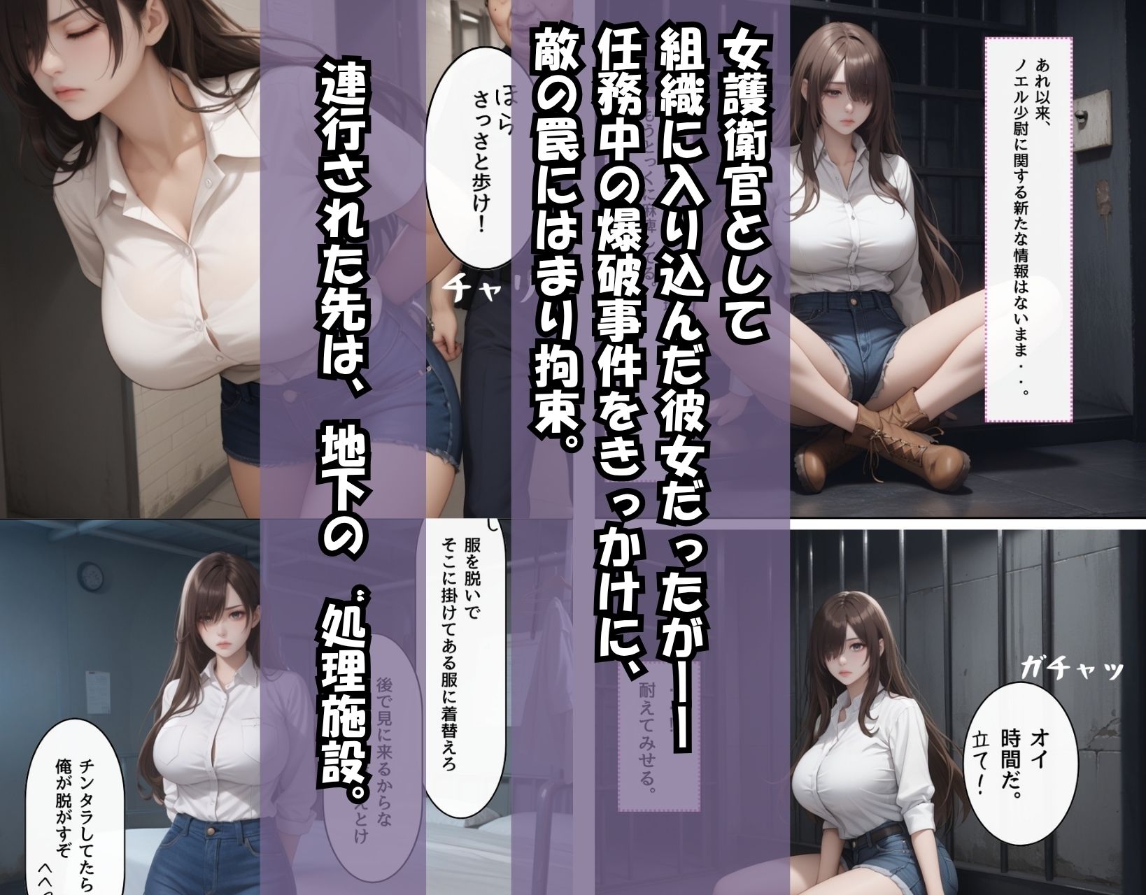 〜囚われた女戦士〜強●奉仕任務file01【搾精ナース編/レミリ―】 画像2