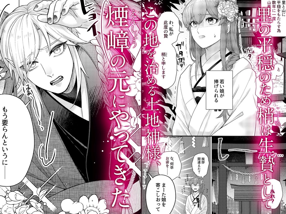 嫁ぎ先は土地神さま一目惚れから始まる溺愛エッチで誰のものかわからされました 画像1
