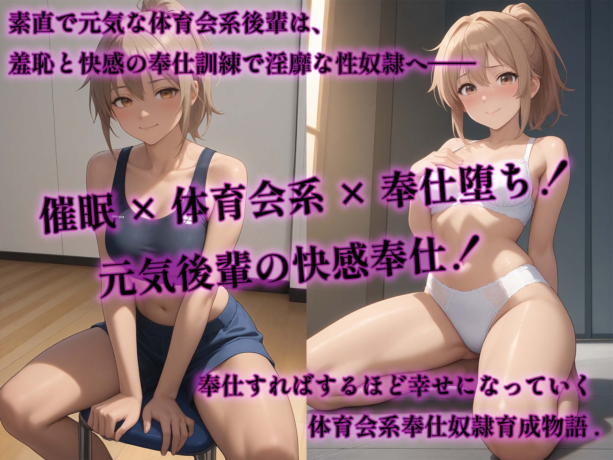 催●アプリで堕ちる元気体育会系後輩 〜素直で快楽漬けの奉仕トレーニング〜 画像1