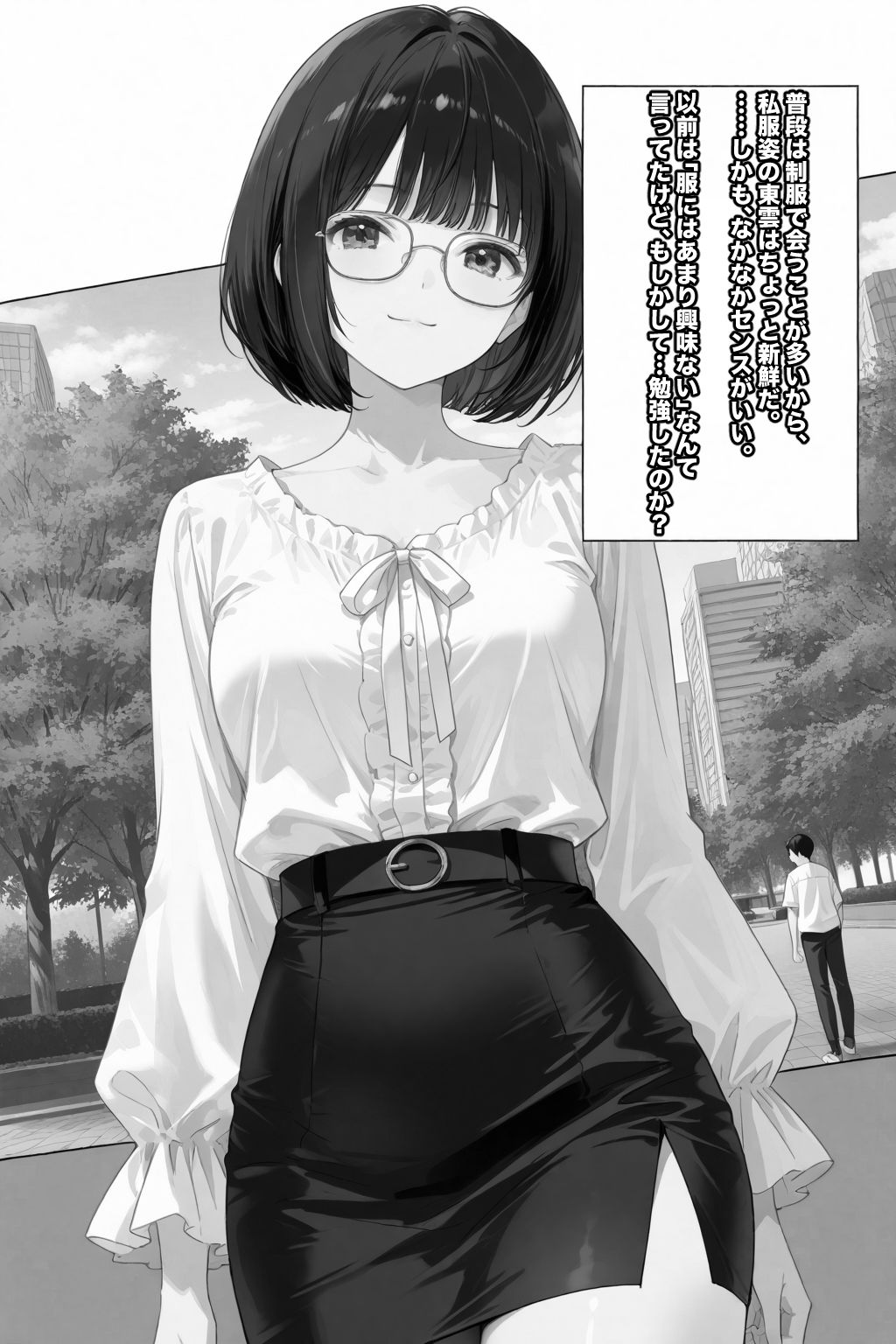 サンプル画像4:文学彼女ハ、ネトラレル2(愛罠（ai_wanna_）) [d_616088]