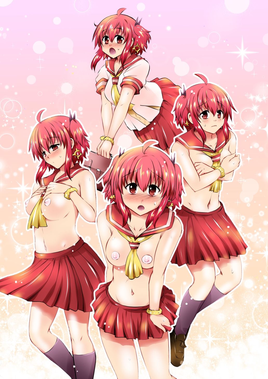 サンプル画像1:『みかにハラスメント』水兵ききのイラスト集〜デビュー前のオリジナルイラスト〜22年まで厳選のセカイ〜(ふなのりはうす) [d_616458]