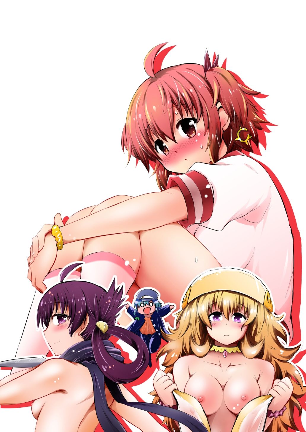 サンプル画像5:『みかにハラスメント』水兵ききのイラスト集〜デビュー前のオリジナルイラスト〜22年まで厳選のセカイ〜(ふなのりはうす) [d_616458]