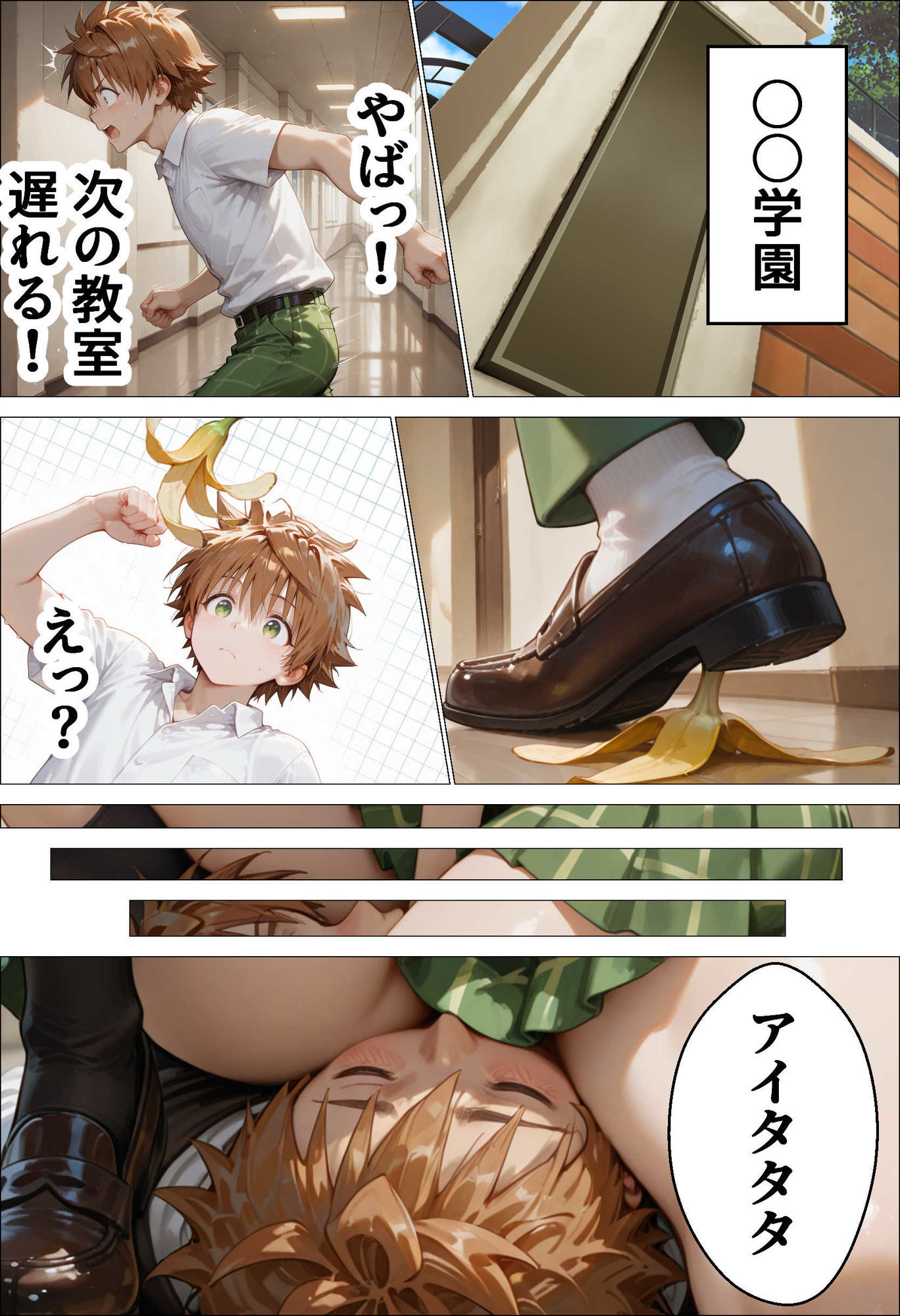 催●種付け学園 緊縛調教ボテ腹肉便器科へようこそ 西連寺〇菜と古〇川唯編 画像5