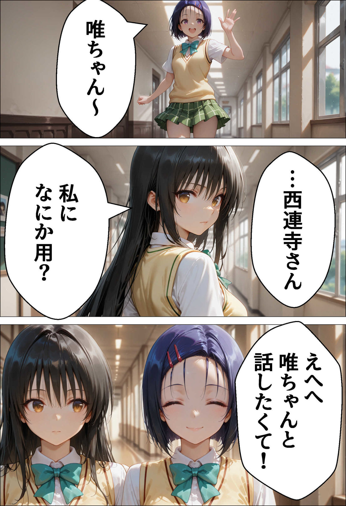 催●種付け学園 緊縛調教ボテ腹肉便器科へようこそ 西連寺〇菜と古〇川唯編 画像8