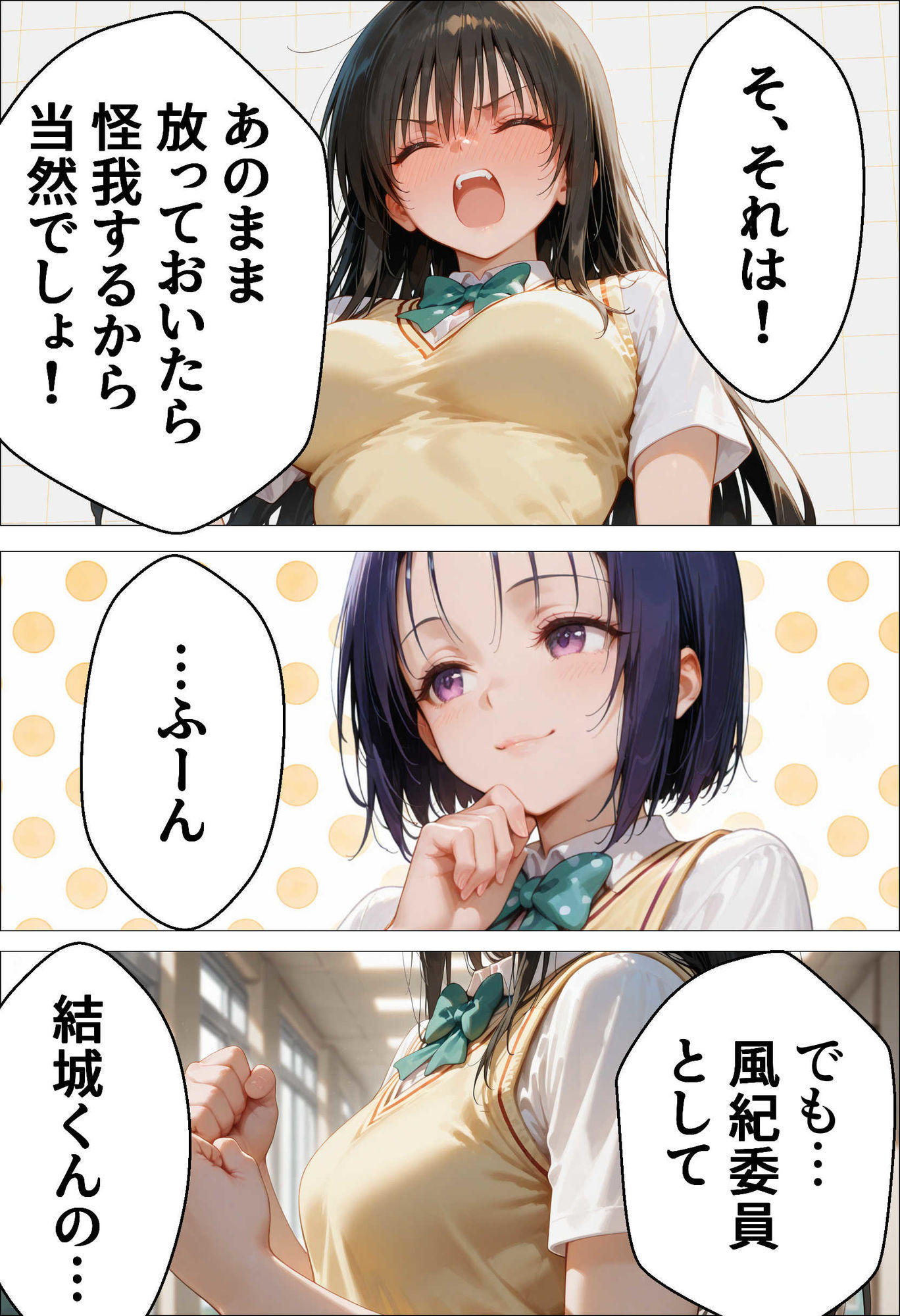 催●種付け学園 緊縛調教ボテ腹肉便器科へようこそ 西連寺〇菜と古〇川唯編 画像10