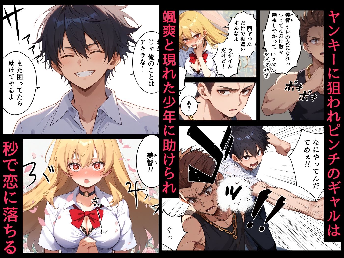 サンプル画像1:ガチ恋ギャルとどすけべセックス(ドロロン) [d_616522]