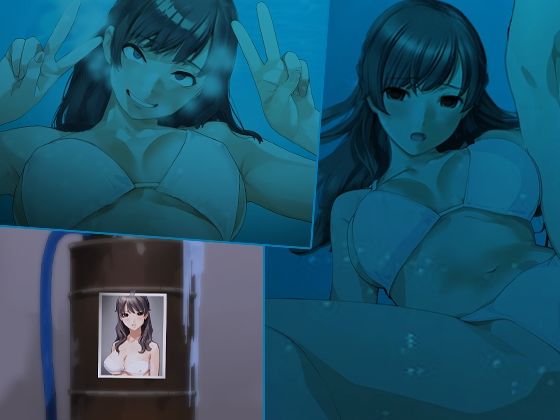 【前後編セット】『ビキニ女子、水責め窒息地獄! プールに沈められ、水中で何度も気絶するまでくすぐりや絶頂寸止めされ、酸欠状態で脳細胞死滅アクメ』 画像4