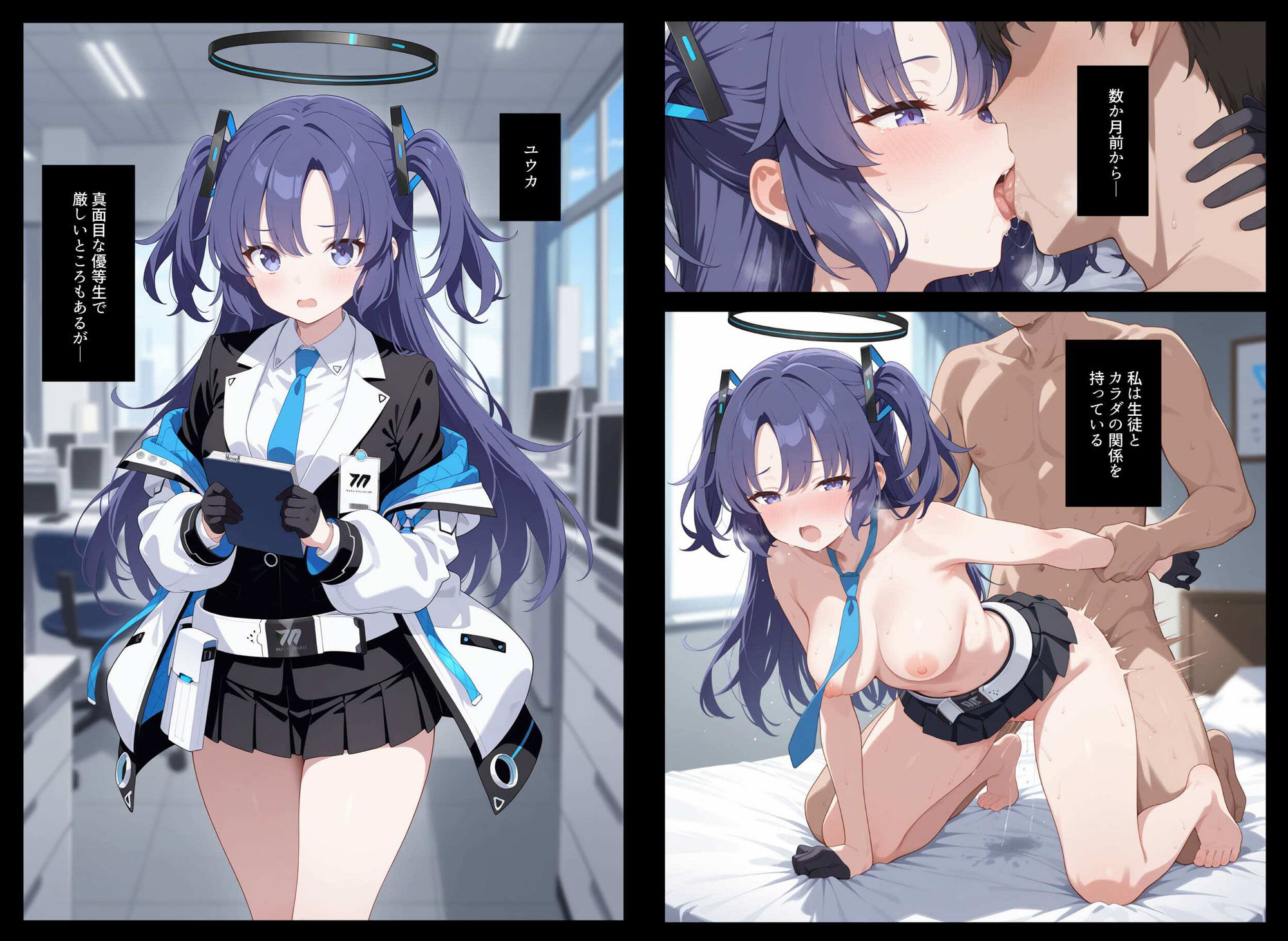 会計ムスメとただただあまあま生中出しする先生の話 画像2