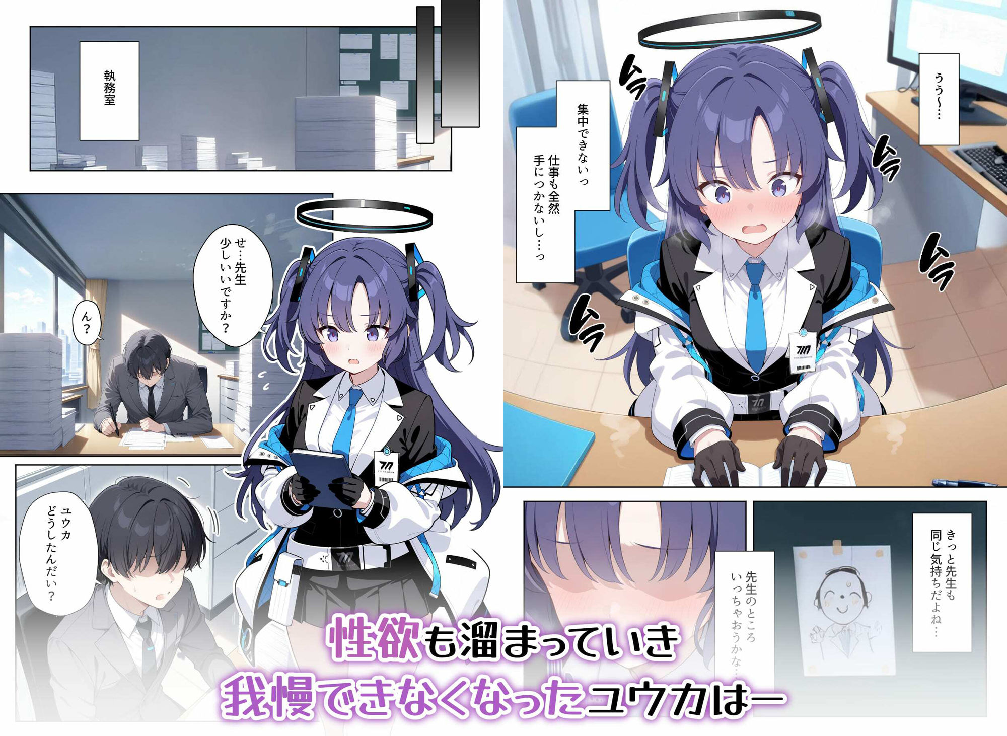 サンプル画像5:会計ムスメとただただあまあま生中出しする先生の話(種まき工房) [d_617445]