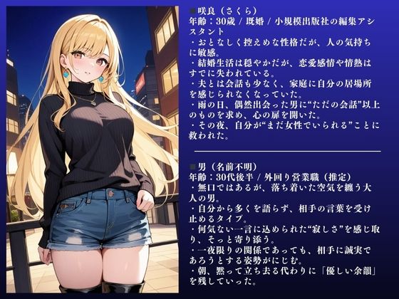 金髪美女咲良(30) 不倫SEX記録 〜人妻快楽NTR 〜 画像2