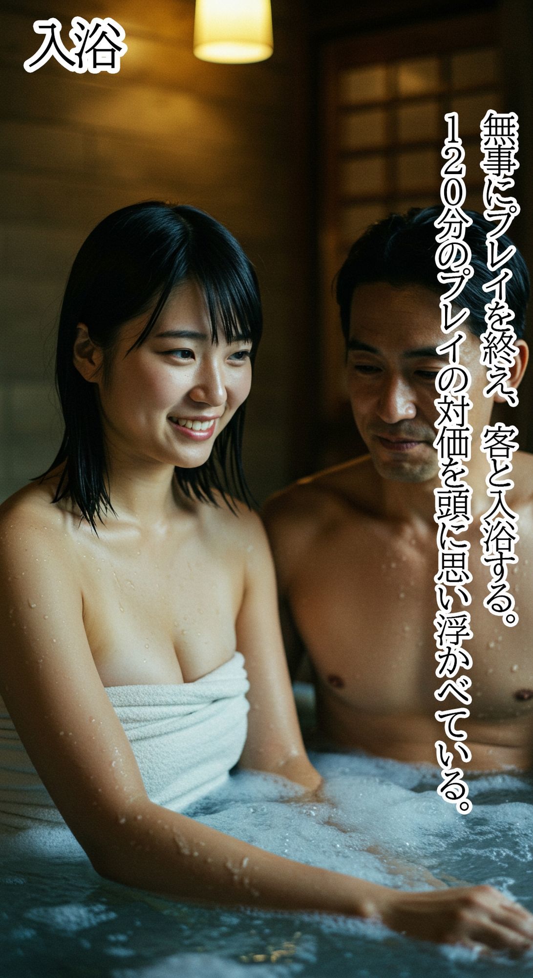 大学入学後、即ソープ堕ち!新入生新人ソープ嬢のソープデビュー完全密着 画像10