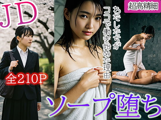 大学入学後、即ソープ堕ち!新入生新人ソープ嬢のソープデビュー完全密着【女子大生が好き。】