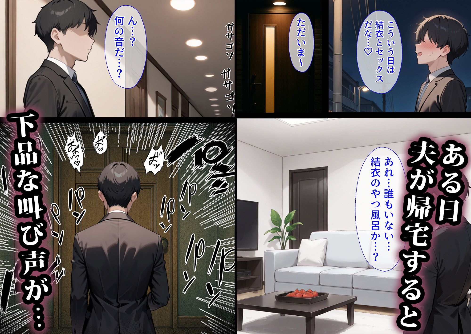 寝取られマンション〜おっとり妻編 画像8